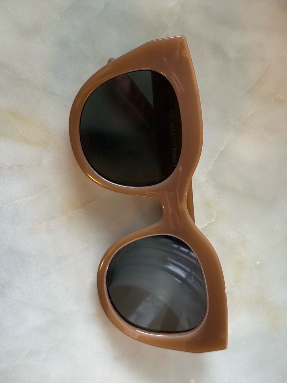 Le Specs air heart sunglasses